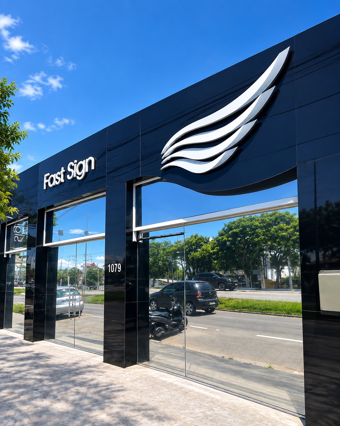 Fachada da Fast Sign em Macaé