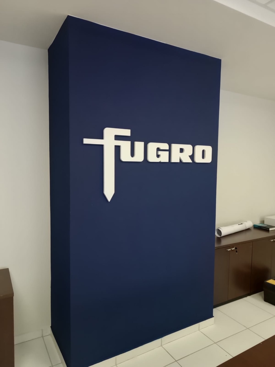 Letras em PVC